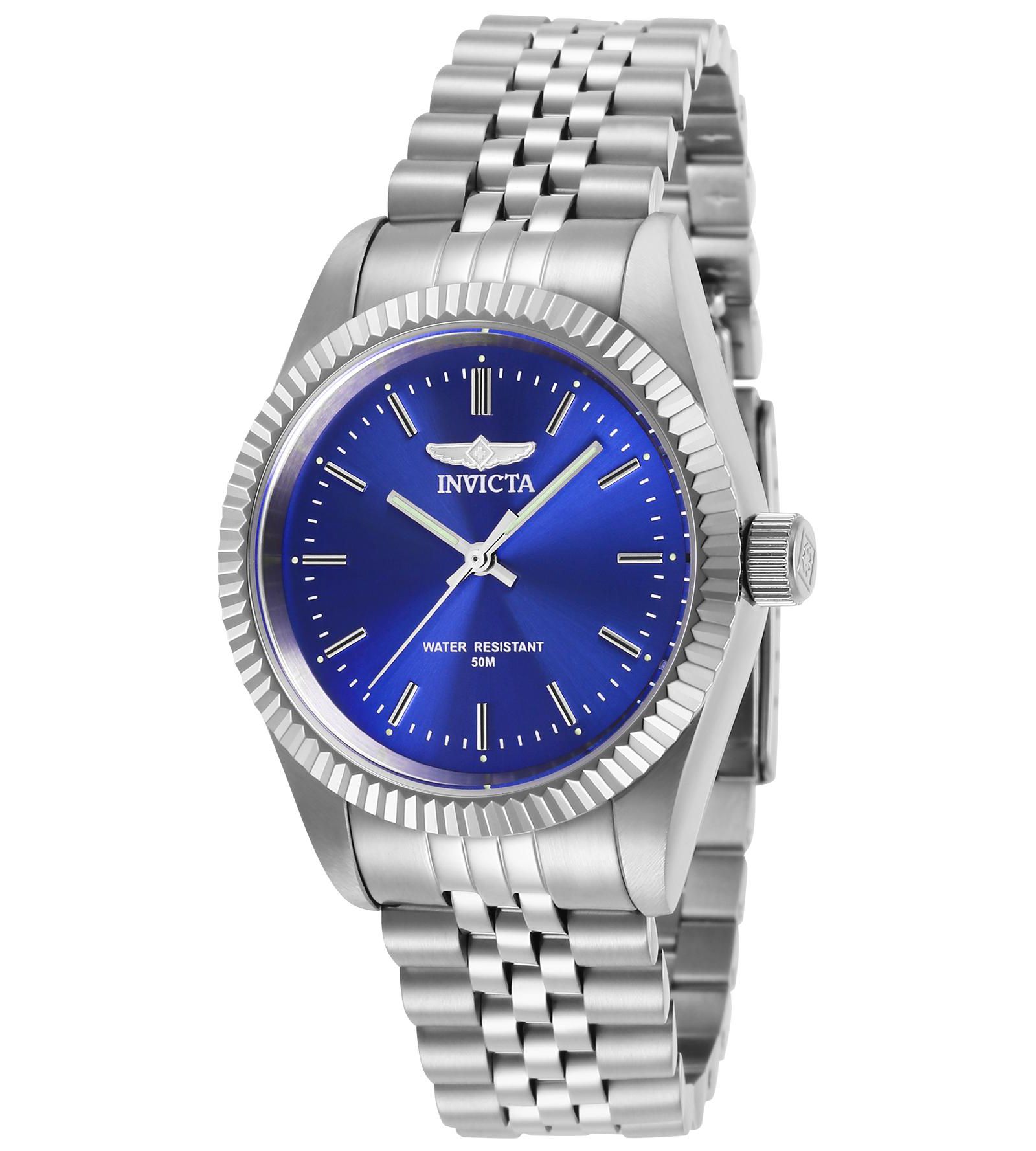 Invicta Women's 29398 Specialty Quartz 3 Hand Blue Dial Watch