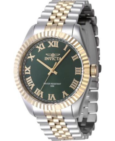 Мужские часы Invicta 47403 Specialty Quartz 3 Hand Green Dial