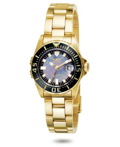 Invicta Женские часы Pro Diver 2962 Quartz 3 Hand Black Dial