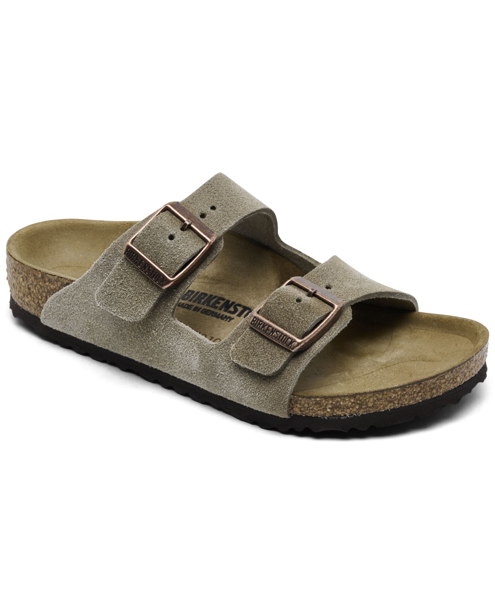 Birkenstock Little Kids Arizona Suede Leather Sandals from Finish Line