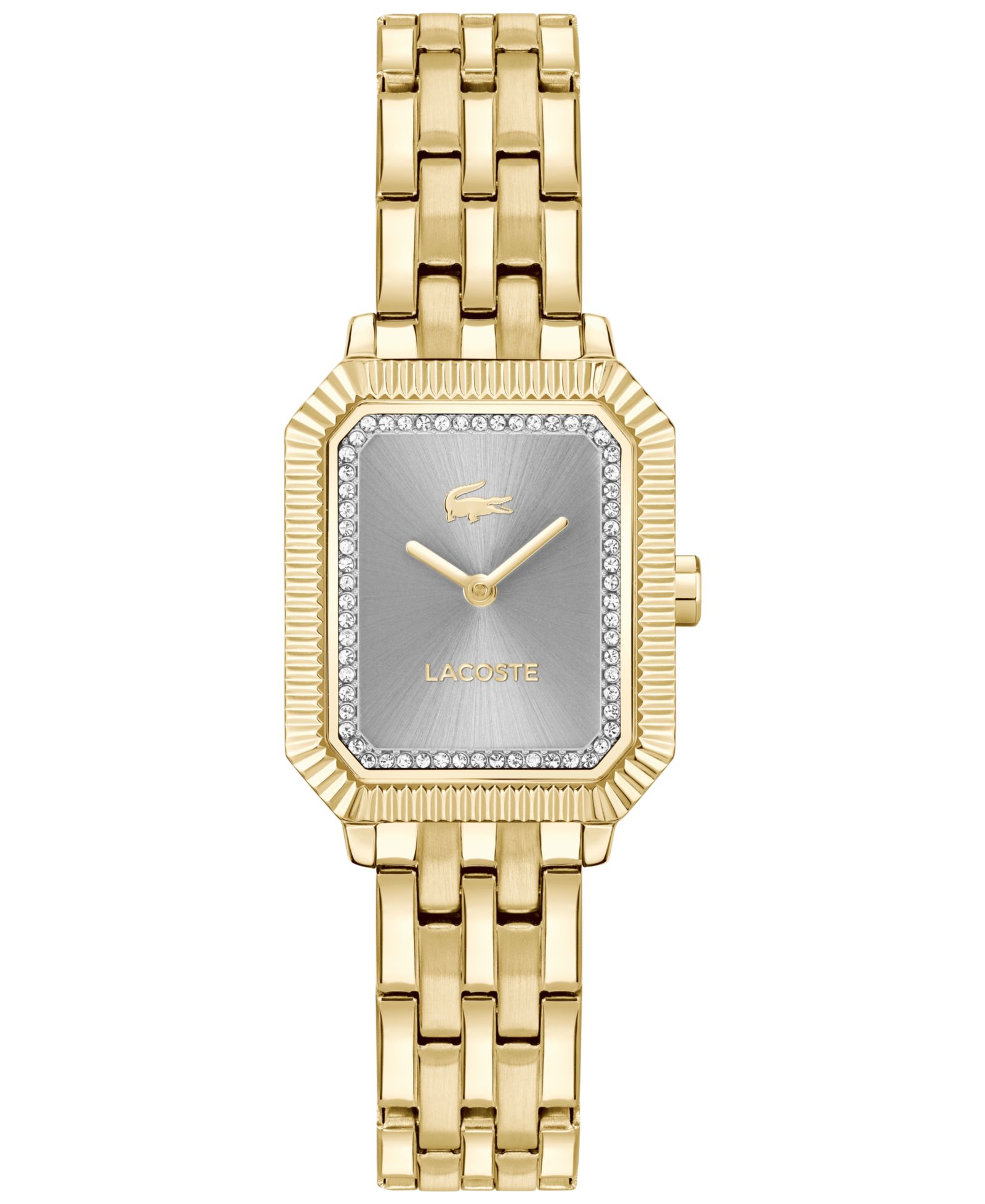 Женские часы Lacoste Parisienne Gold Tone Stainless Steel, 28.3 x 20.7mm