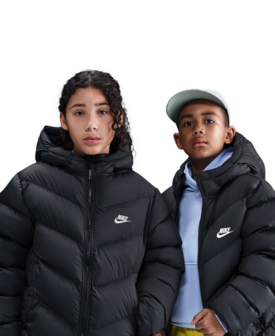 Nike Boys' and Girls' 8-20 Sportswear All Day Play Long-Sleeve Puffer Jacket