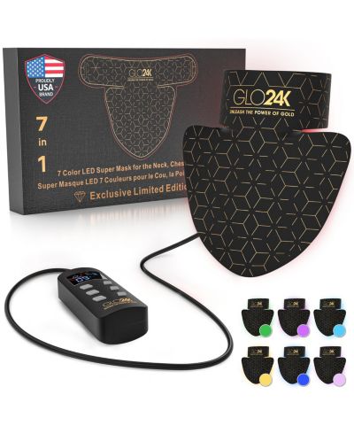7 Color LED Super Mask for the Neck, Chest & Decollete