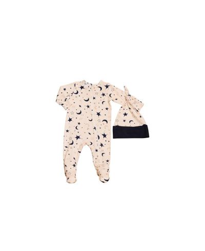Baby Grey By Everly Grey Комплект из боди и шапочки Jersey Long Sleeve