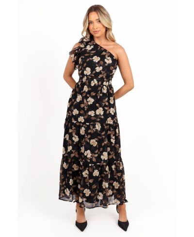 Женское длинное платье с одним плечом Layley Petal and Pup
