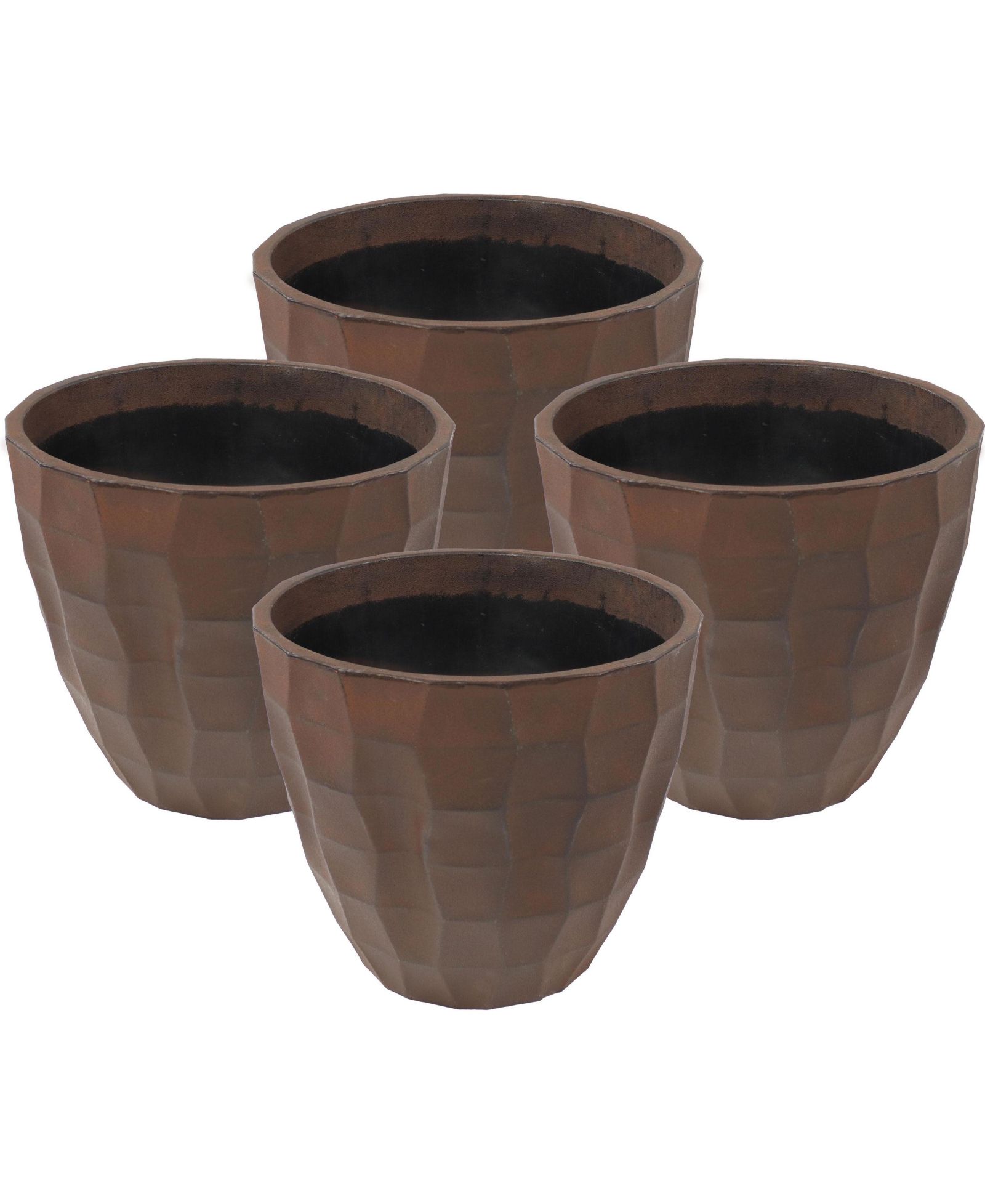 Sunnydaze Decor Горшок для цветов из полирезина, Indoor/Outdoor, 16"