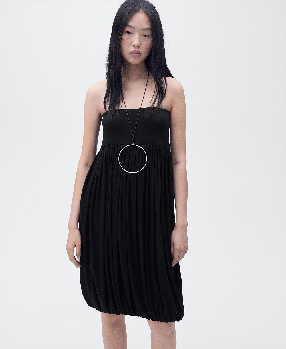Mango Women's Balloon-Effect Midi-Skirt