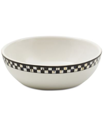 MacKenzie-Childs Courtly Check Everyday Bowls, Set of 4