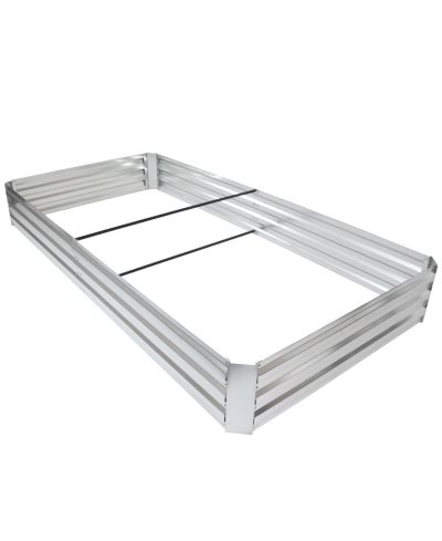 Galvanized Steel Rectangle Raised Garden Bed