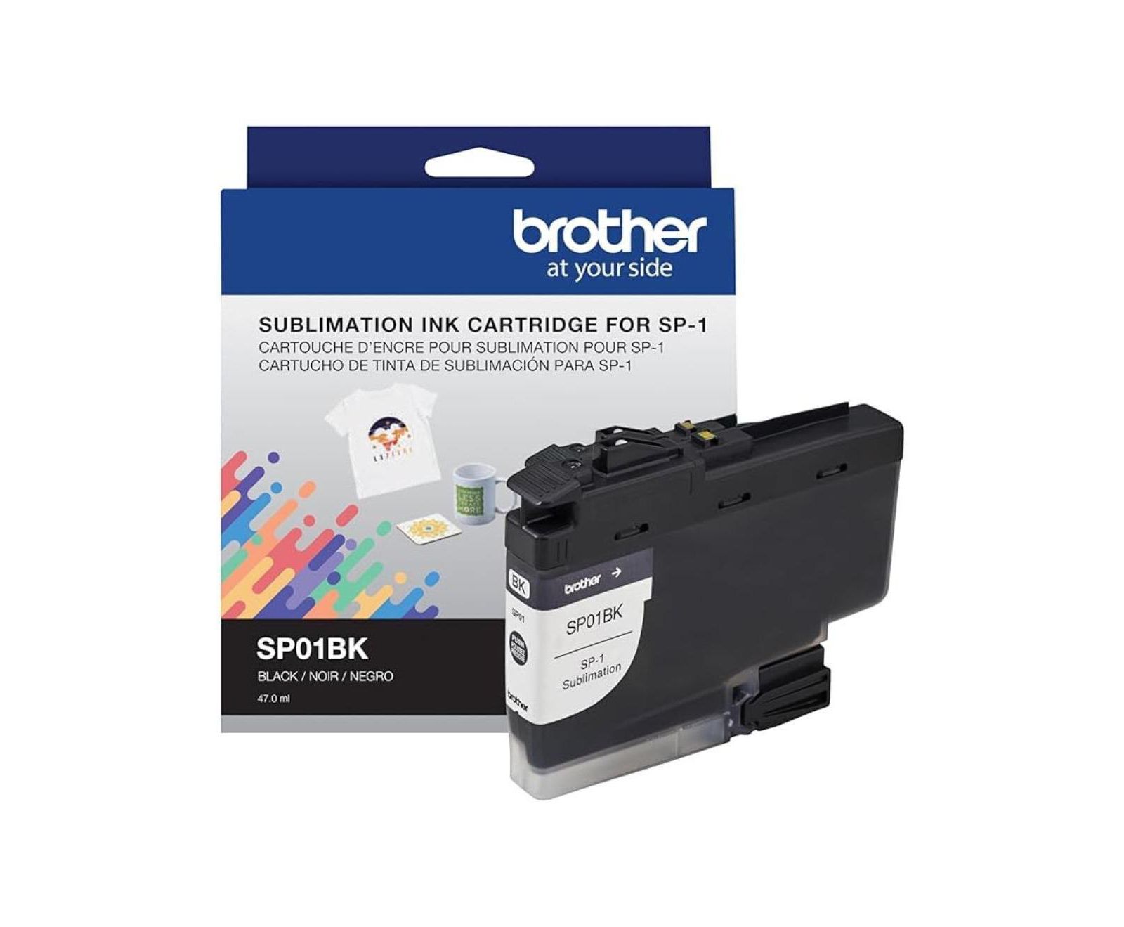 Brother SP01 Black Genuine Ink Cartridge, SP01BKS