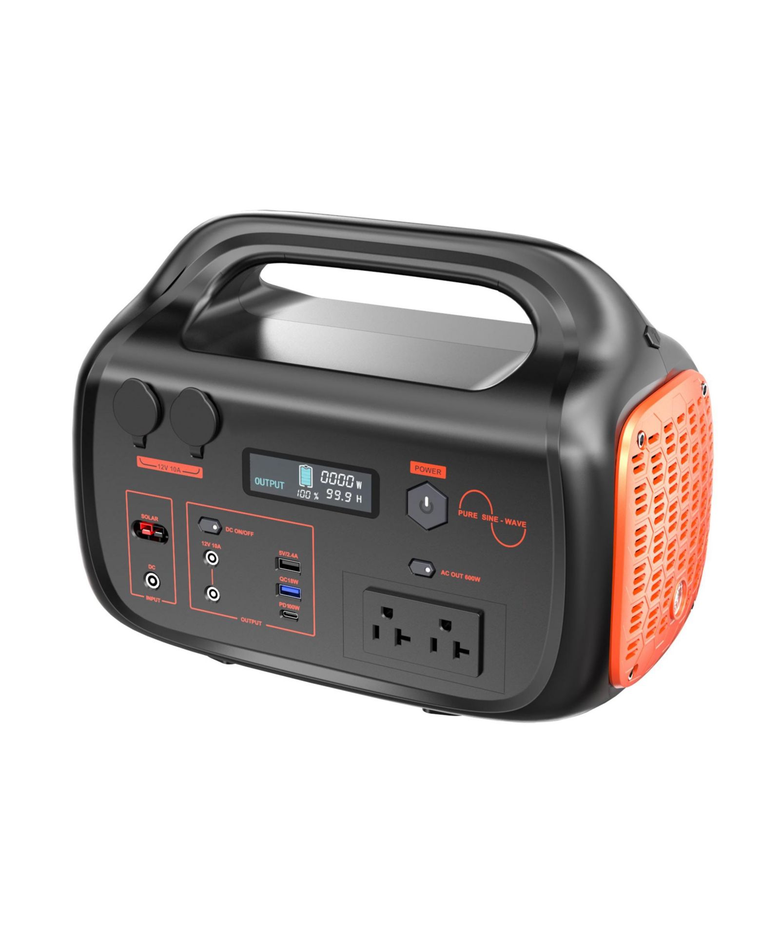 Mondawe 2500W-2800W Portable Inverter Generator Power Station Quiet Gas Powered with Eco Mode