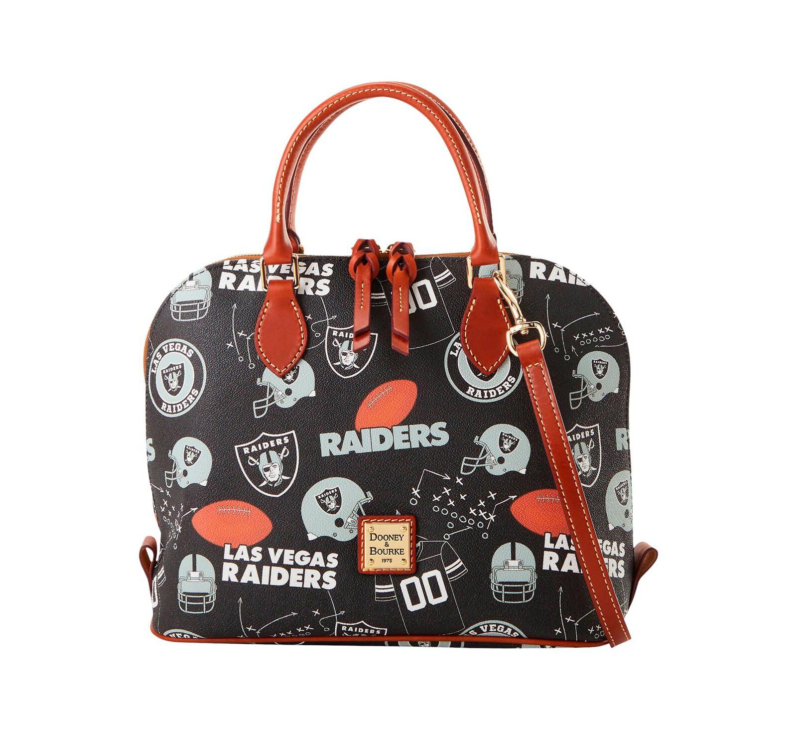 Dooney & Bourke Las Vegas Raiders Game Day Zip Satchel