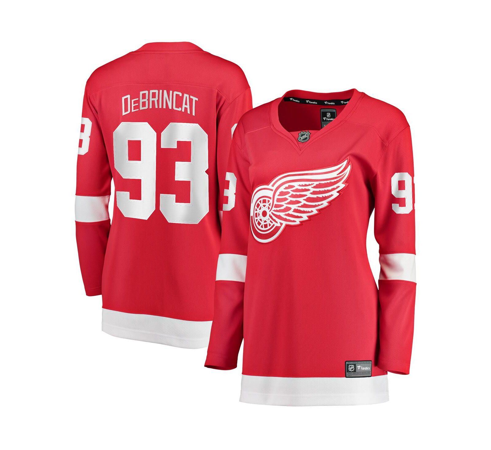 Fanatics Women's Alex DeBrincat Red Detroit Red Wings Home Premier Breakaway Player Jersey