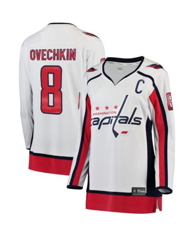 Женская джерси Fanatics Alexander Ovechkin Washington Capitals Breakaway Player, белая