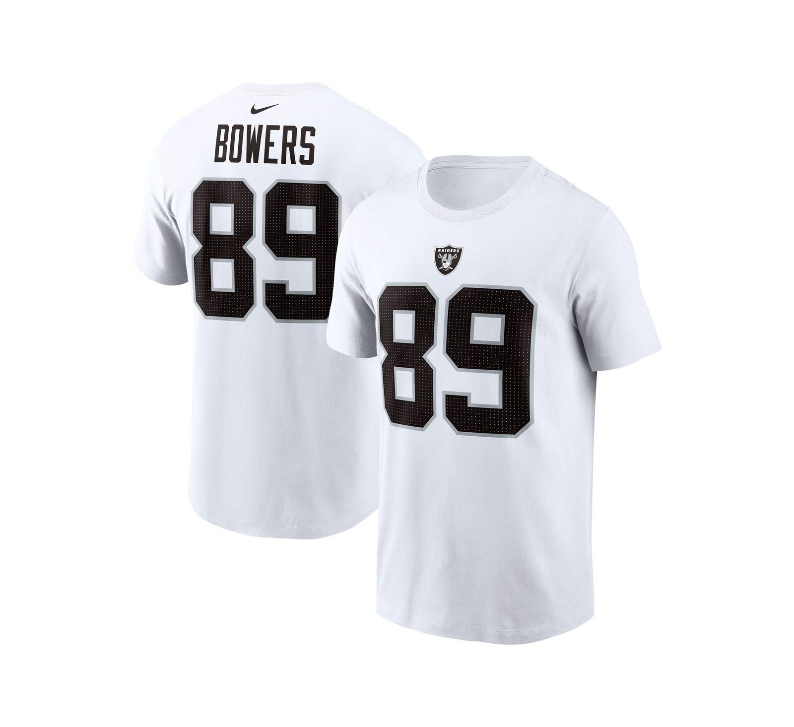 Футболка Nike Men's Brock Bowers Las Vegas Raiders