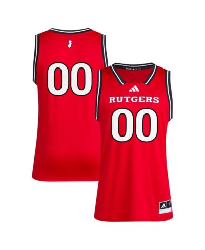 Adidas Men's 00 Scarlet Rutgers Scarlet Knights Replica Swingman Jersey