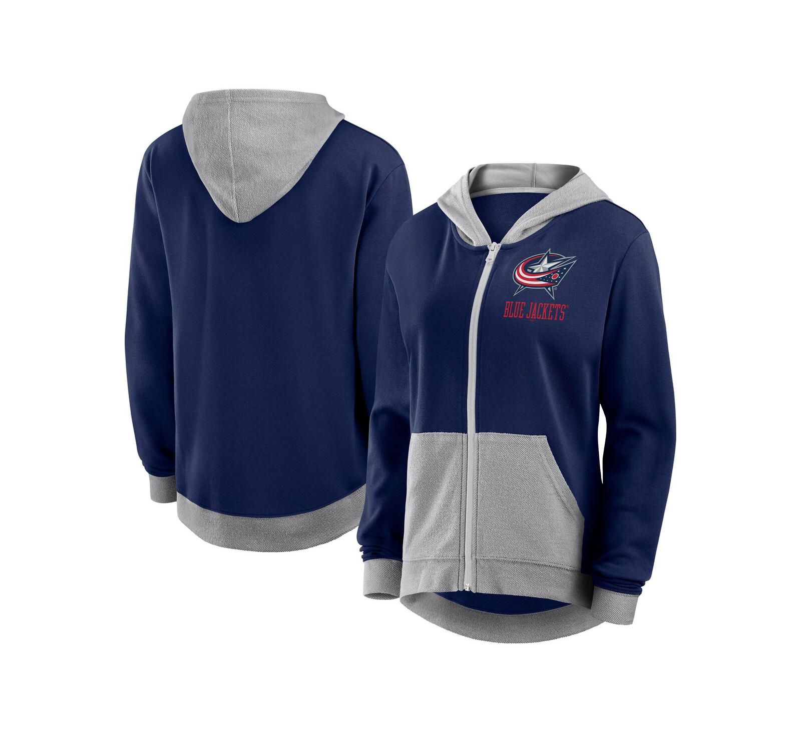 Женское худи Logo Athletic Columbus Blue Jackets