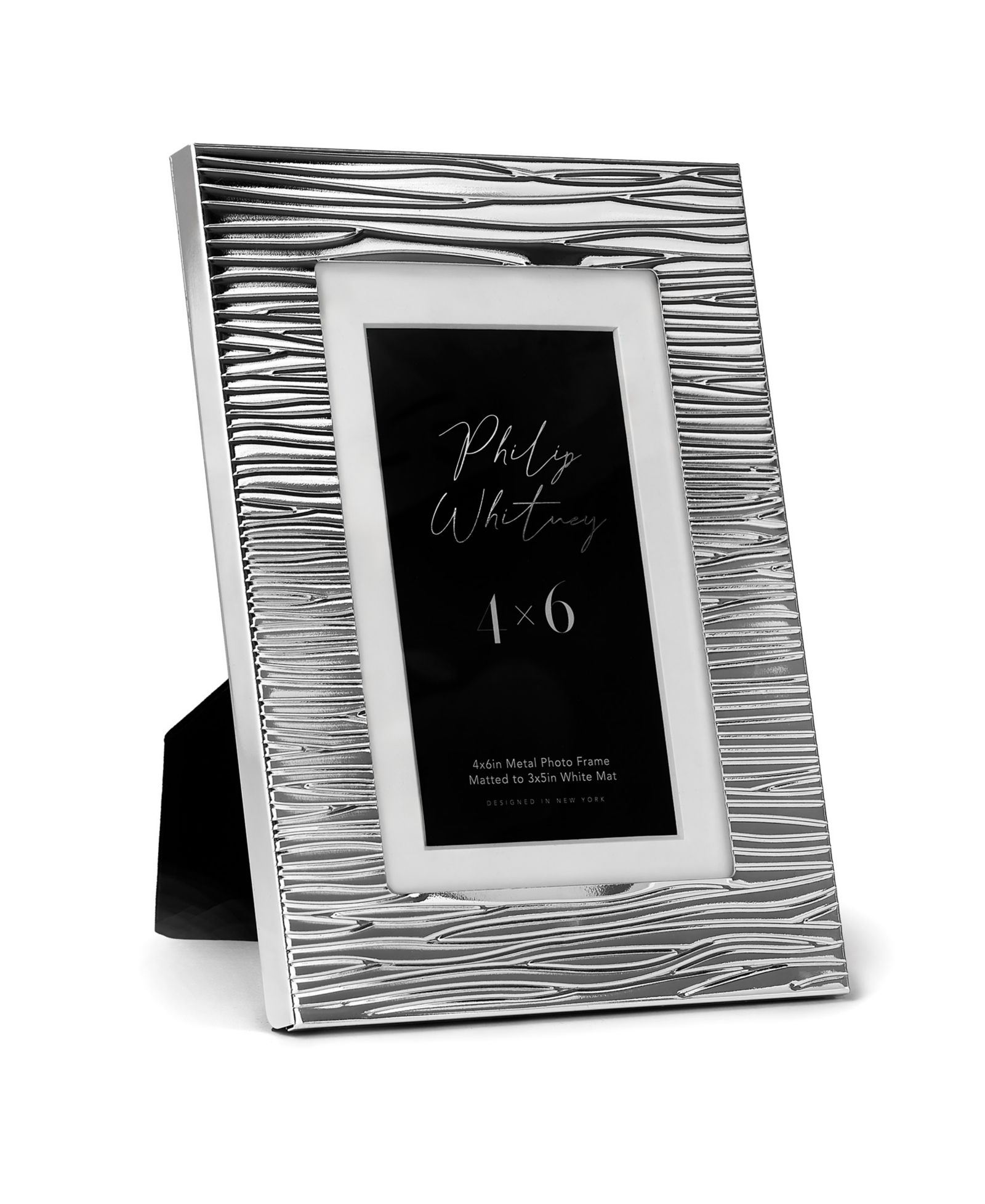 Philip Whitney Julie Metal Picture Frame, 4" x 6"