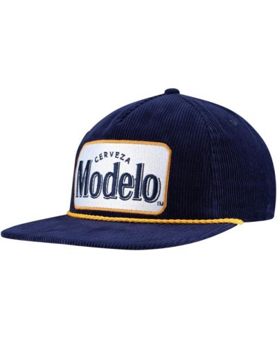 Мужская кепка Lids Modelo Corduroy Rope Golf Snapback темно-синяя