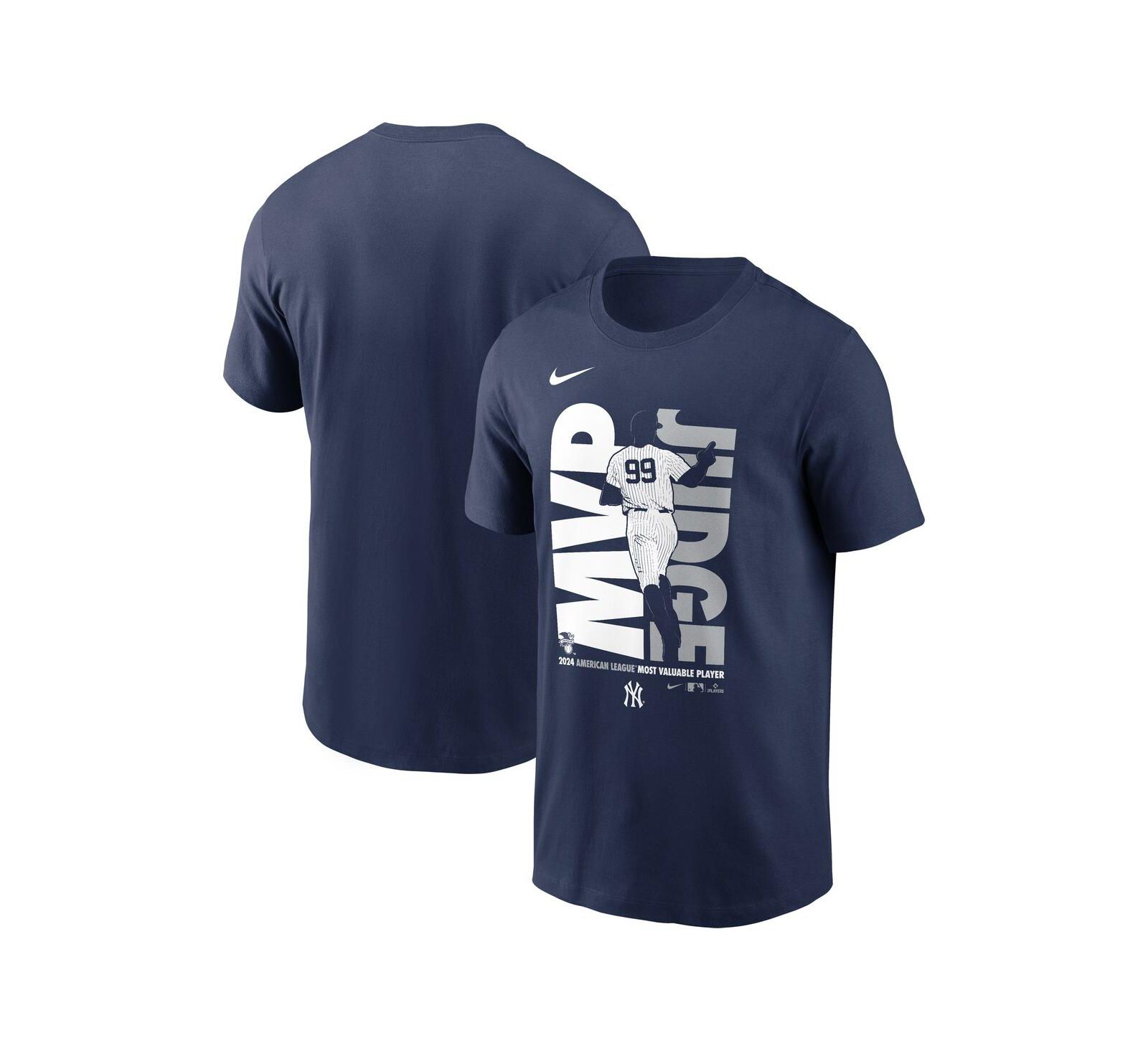 Nike Men's Aaron Judge Navy New York Yankees 2024 American League MVP T-Shirt
