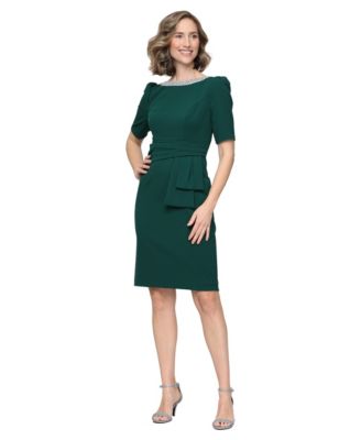 Женское платье Alex Evenings Embellished Work Sheath