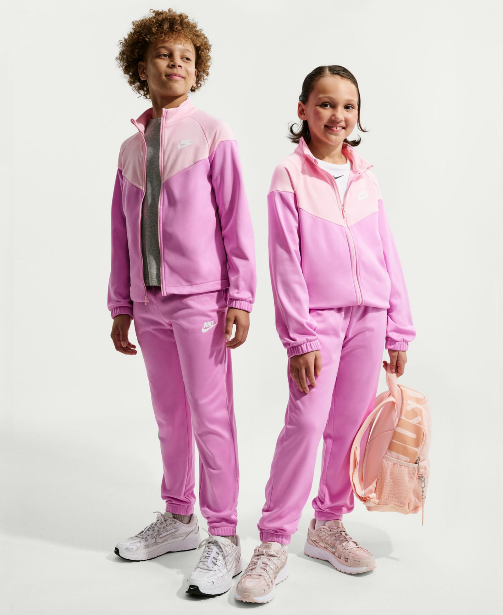 Nike Boys' and Girls' 7-20 Sportswear Dri-FIT Long-Sleeve Jacket and Pants, 2-Piece Set
