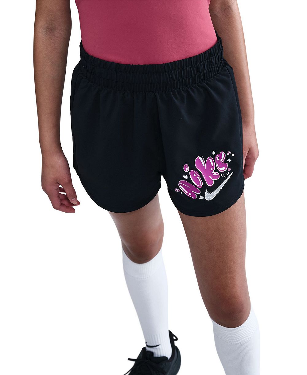 Nike Big Kids Sportswear Dri-FIT One Woven High-Waisted Shorts