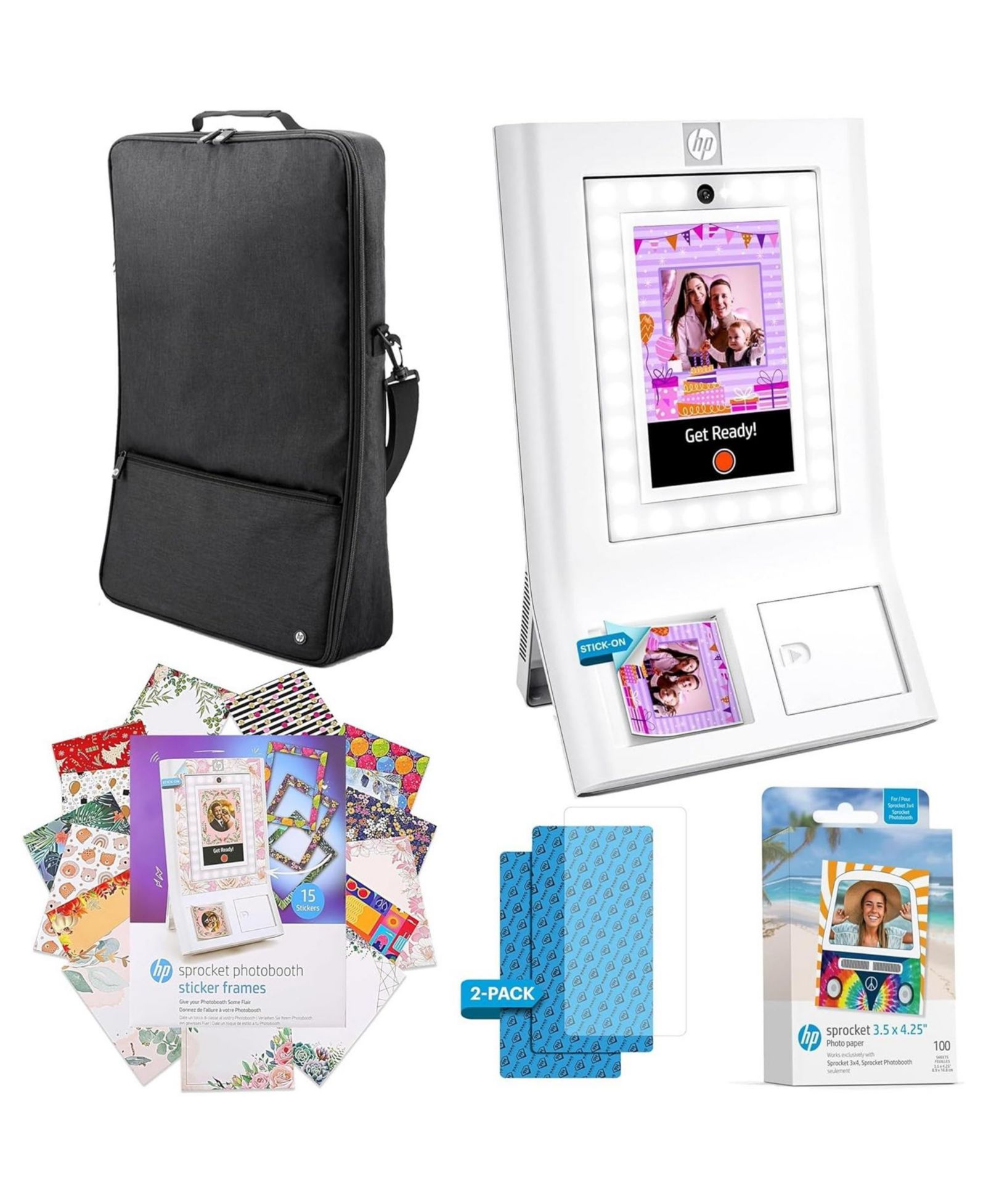 Hp Sprocket Photobooth Wireless Instant Photo Printer