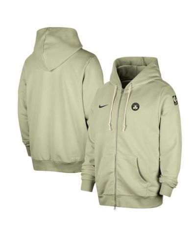 Мужское худи Nike Green Boston Celtics Authentic Standard Issue Full-Zip