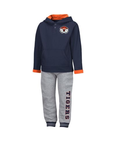 Colosseum Комплект из худи и спортивных штанов Auburn Tigers Poppies для малышей