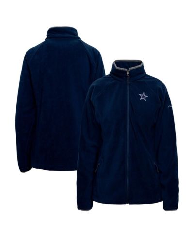 Женская флисовая куртка Columbia Dallas Cowboys Give and Go III Fleece Raglan Full-Zip