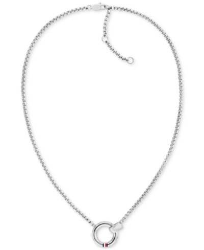 Подвеска Tommy Hilfiger Circle Pendant, 16" + 2" extender