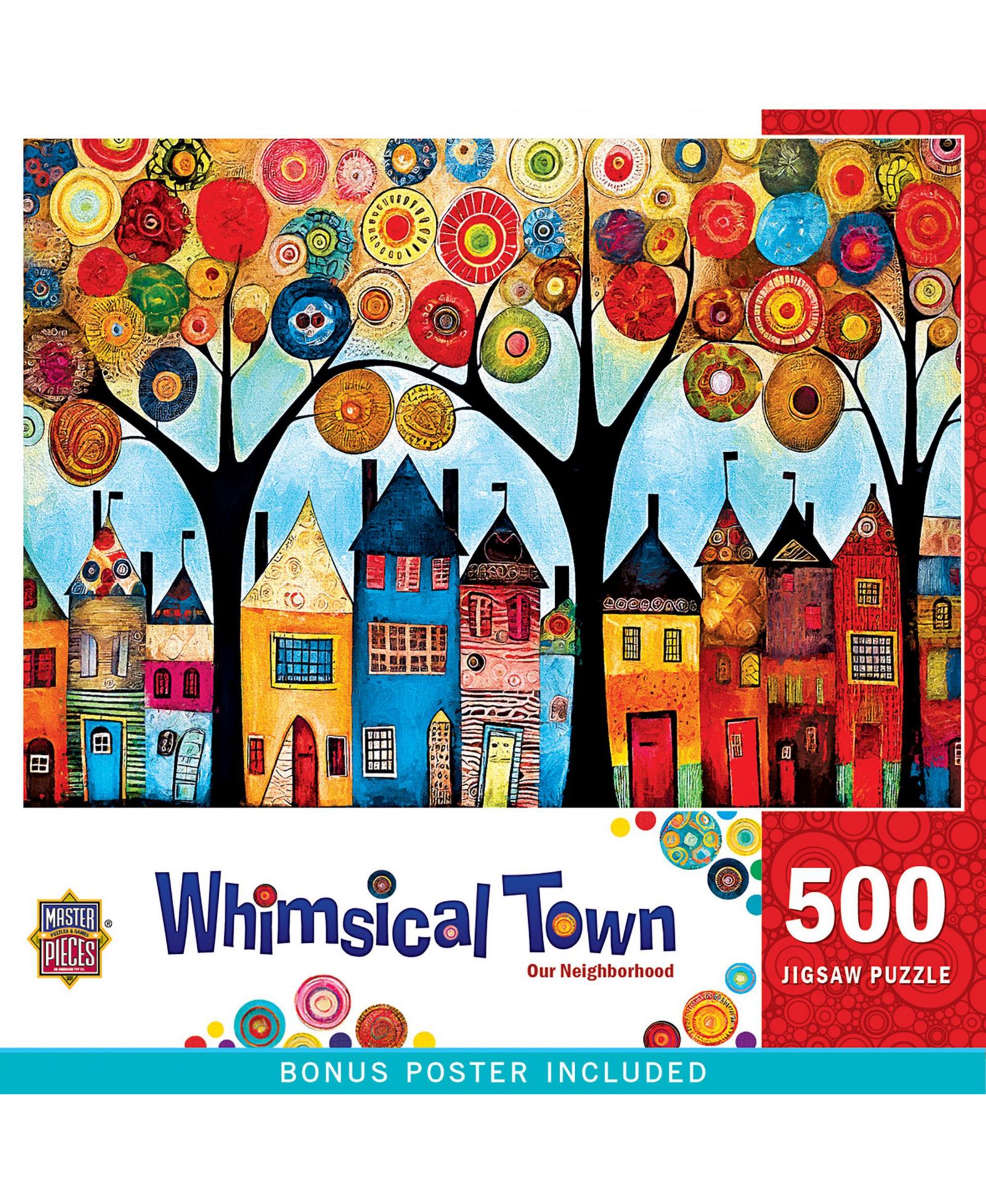 Whimsical Town пазл 500 деталей
