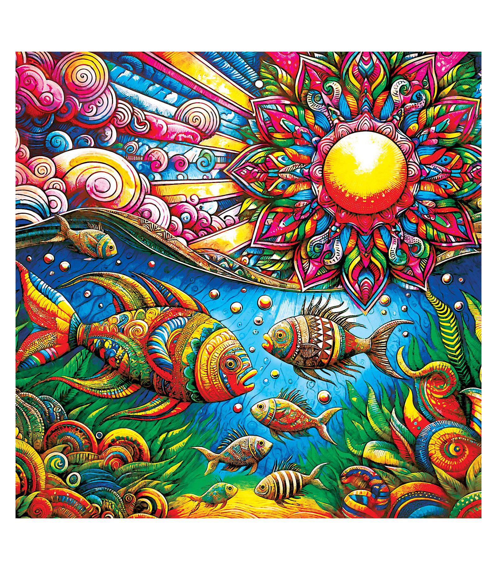 Пазл Kaleidoscope - Under The Sea, 1000 деталей