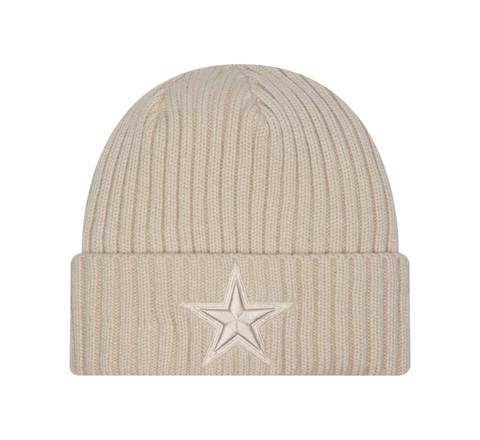 New Era Men's Stone Dallas Cowboys Color Pack Cuffed Knit Hat