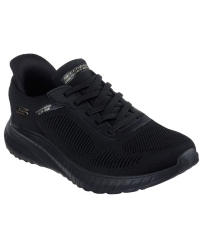 Женские кроссовки Skechers Women's Slip-Ins: BOBS Sport Squad Chaos Walking, Wide Width
