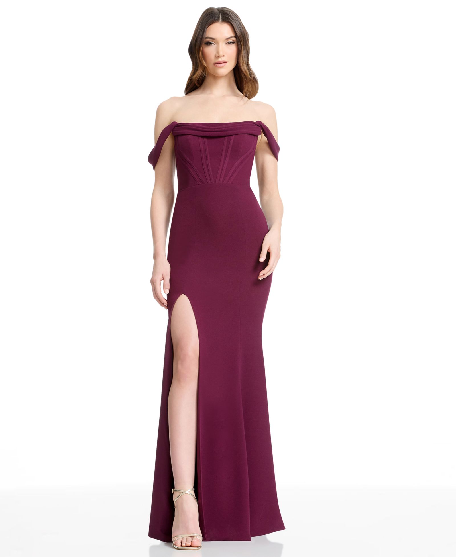 Женское вечернее платье-корсета Dress the Population Melania