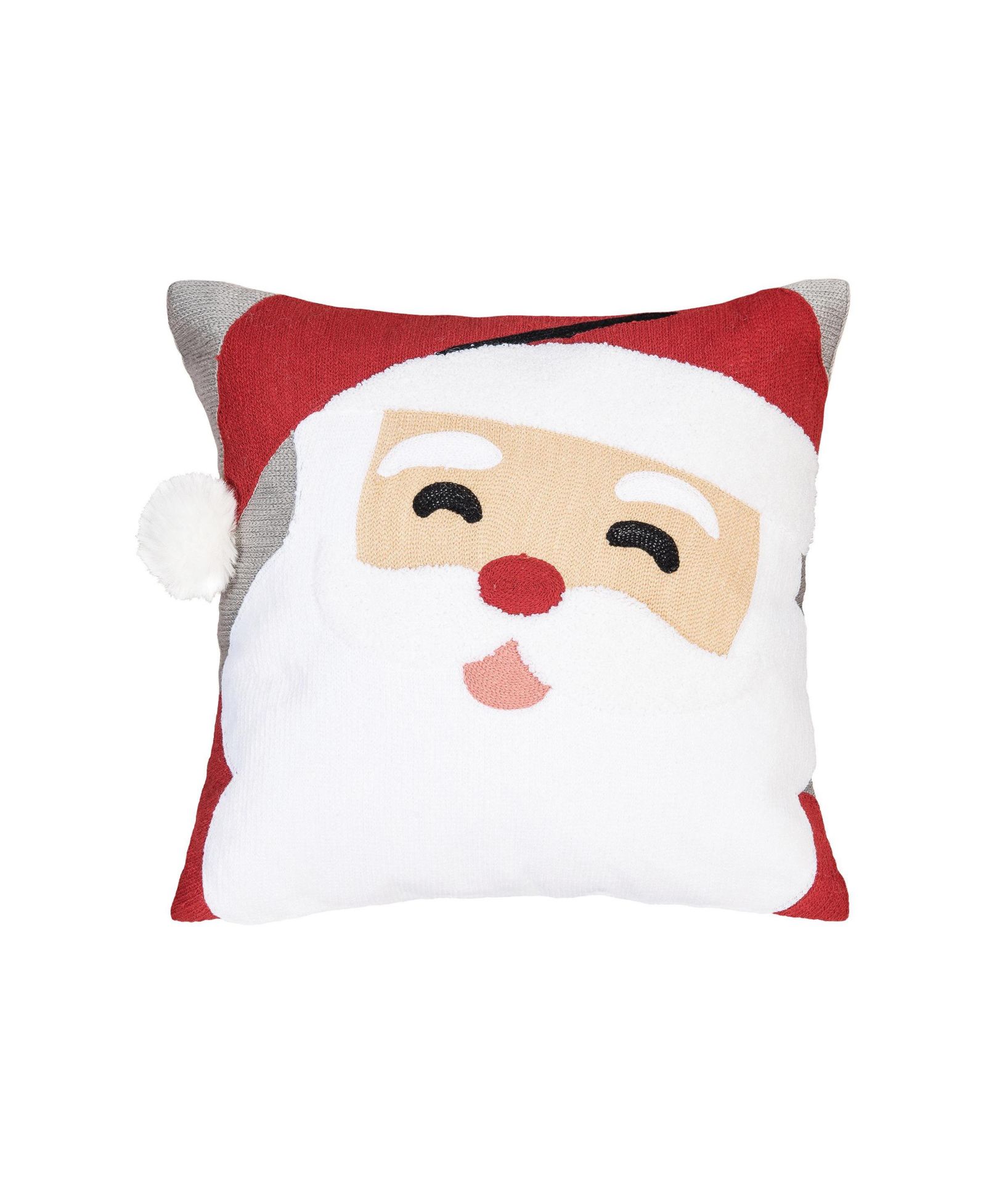 C&F Home Santa Face Christmas Holiday Throw Pillow, 14" x 14"