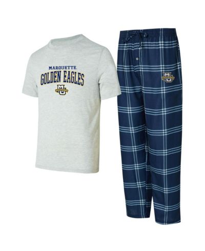 Мужской комплект Concepts Sport Marquette Golden Eagles T-Shirt и брюки для сна