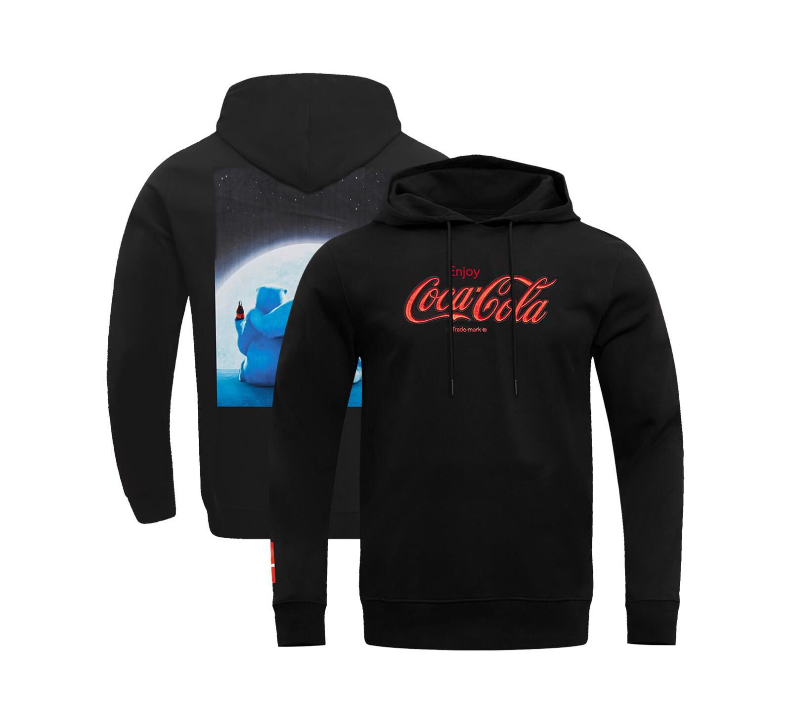 Freeze Max Men's Black Coca-Cola Sharing A Coke Pullover Hoodie