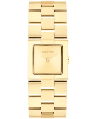 Calvin Klein Женские часы CK Meridian Gold Tone из нержавеющей стали 22mm