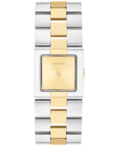 Calvin Klein Женские часы CK Meridian Two-Tone из нержавеющей стали, 22mm