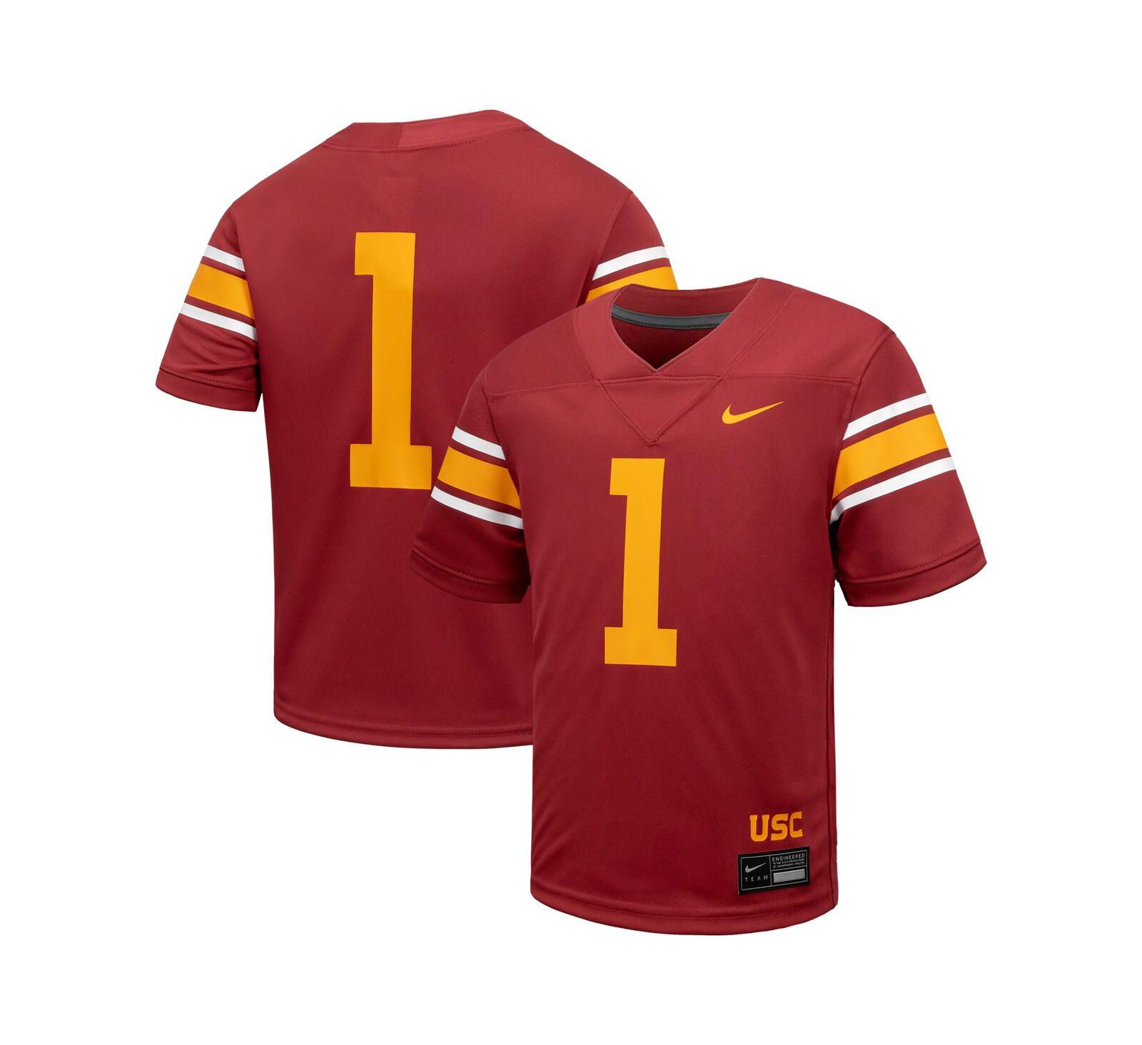 Детская футбольная джерси Nike USC Trojans Alternate Untouchable, для мальчиков и девочек