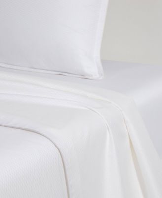 Boss Home by Hugo Boss Loft 300 Thread Count Cotton Flat Sheet, King