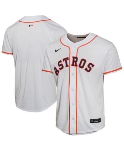 Nike белая игровая джерси Houston Astros для мальчиков и девочек