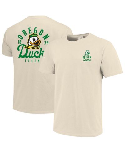 Мужская футболка Image One Oregon Ducks Mascot Overlay, кремовая
