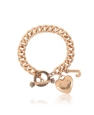 Браслет Juicy Couture с подвеской в виде сердца