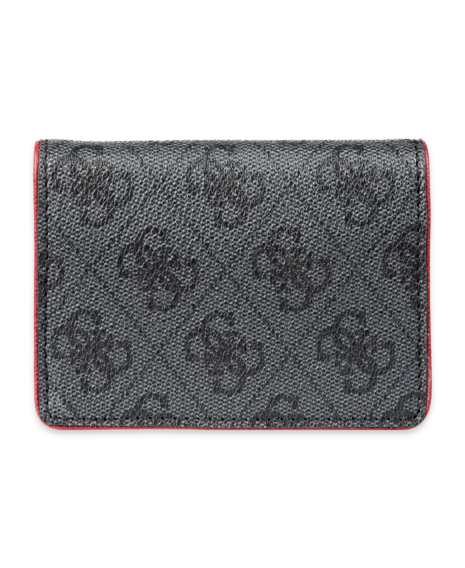GUESS Men's RFID Quatro G Gusset Card Case Wallet