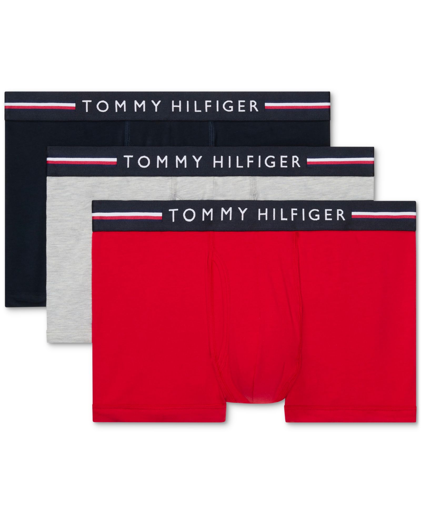 Tommy Hilfiger Men's 3-Pack All Day Comfort Trunks Underwear