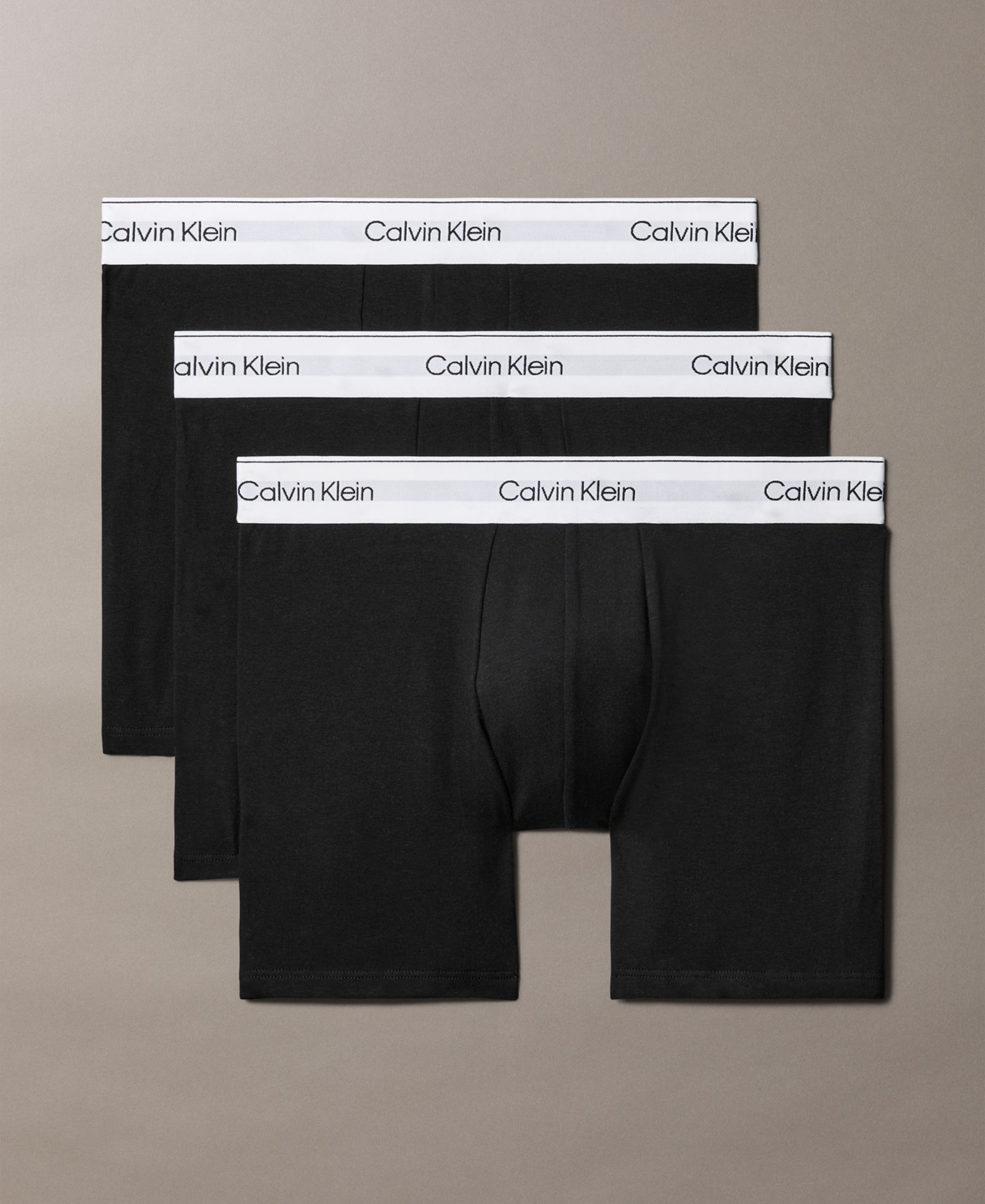 Calvin Klein Men's Icon Cotton Stretch Boxer Briefs Underwear, 3-Pack